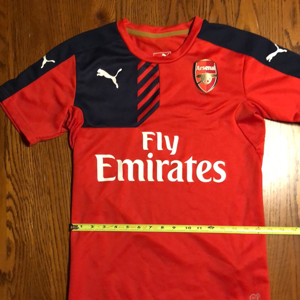 Arsenal soccer football jersey